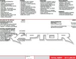 2023 Ford F-150 Raptor