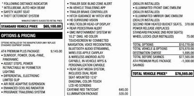 2021 GMC Yukon 4WD AT4