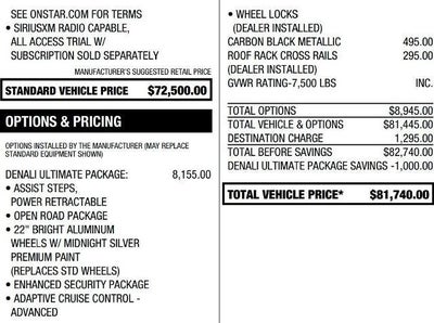 2020 GMC Yukon XL 4WD Denali