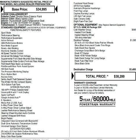 2020 Dodge Challenger R/T