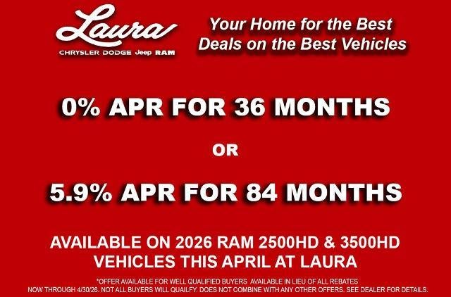 2026 RAM Ram 2500 RAM 2500 LARAMIE CREW CAB 4X4 6'4' BOX