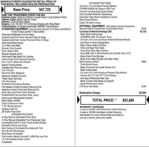 2026 RAM Ram 1500 RAM 1500 EXPRESS CREW CAB 4X4 5'7' BOX