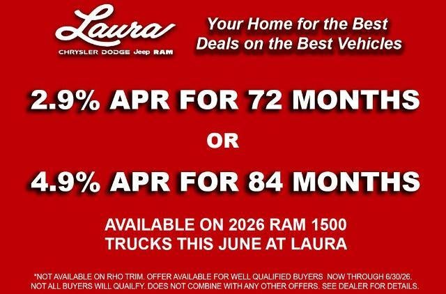 2026 RAM Ram 1500 RAM 1500 BIG HORN CREW CAB 4X4 5'7' BOX
