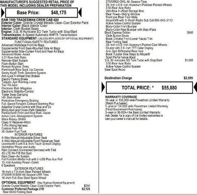 2026 RAM Ram 1500 RAM 1500 EXPRESS CREW CAB 4X4 5'7' BOX