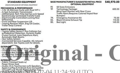 2023 Toyota Tacoma Trail Edition