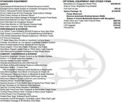 2025 Subaru Outback Wilderness