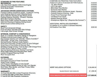 2026 Kia Sportage SX-Prestige FWD