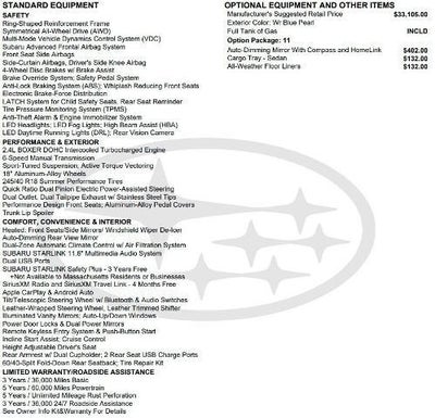 2023 Subaru WRX Premium
