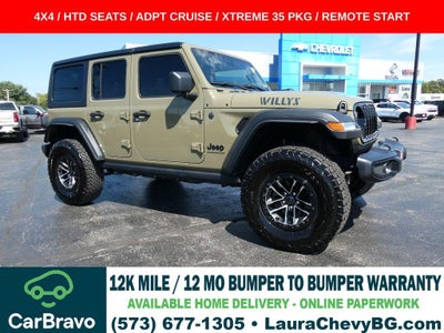 2025 Jeep Wrangler 4-Door Willys 4x4