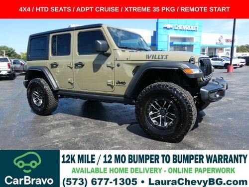 2025 Jeep Wrangler 4-Door Willys 4x4