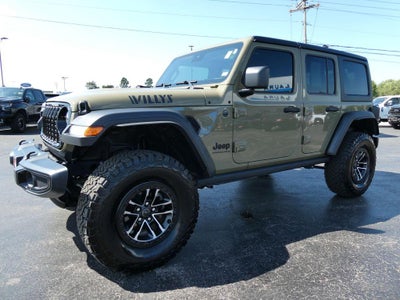2025 Jeep Wrangler 4-Door Willys 4x4