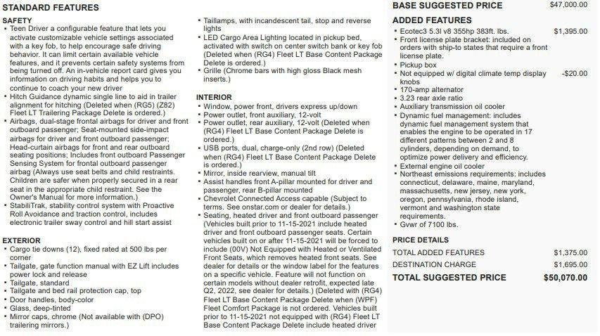2022 Chevrolet Silverado 1500 LTD LT