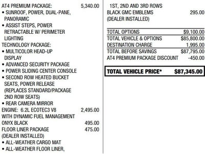 2025 GMC Yukon XL AT4