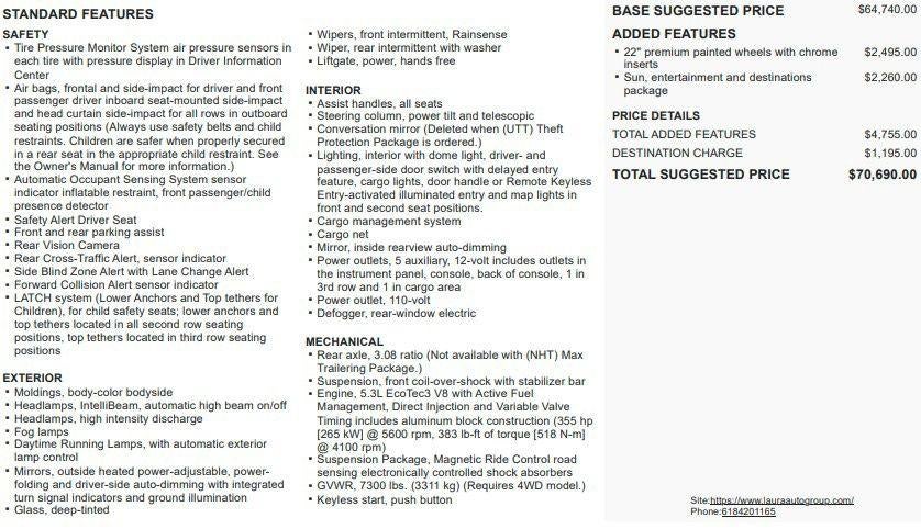 2016 Chevrolet Tahoe Base