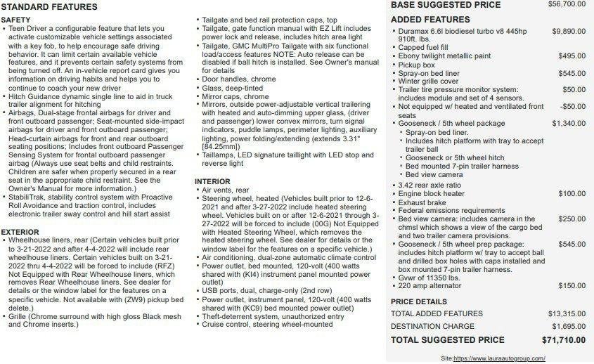 2022 GMC Sierra 2500 HD SLT
