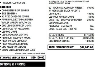 2022 GMC Sierra 2500 HD AT4
