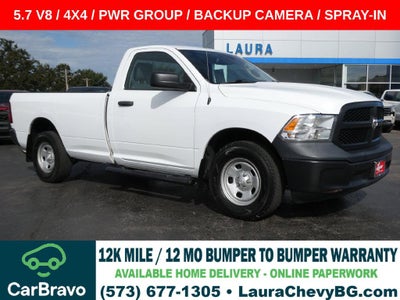 2019 RAM 1500 Classic Tradesman Regular Cab 4x4 8' Box