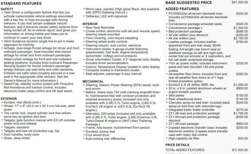 2021 Chevrolet Silverado 1500 RST All Star Edition Plus