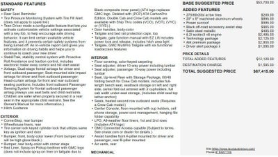 2020 GMC Sierra 1500 AT4