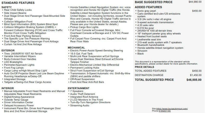 2024 Honda Ridgeline TrailSport