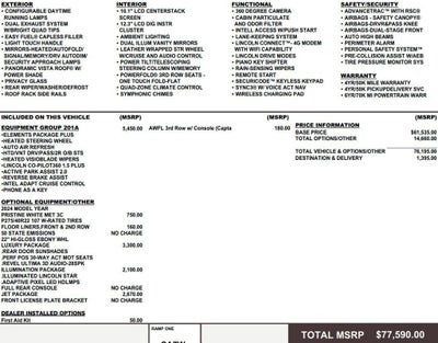 2024 Lincoln Aviator Reserve