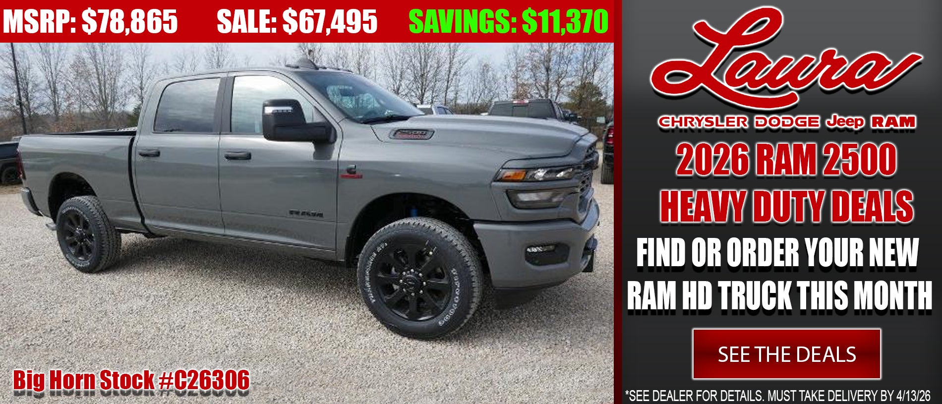 2026 Chrysler RAM 2500 in Sullivan MO