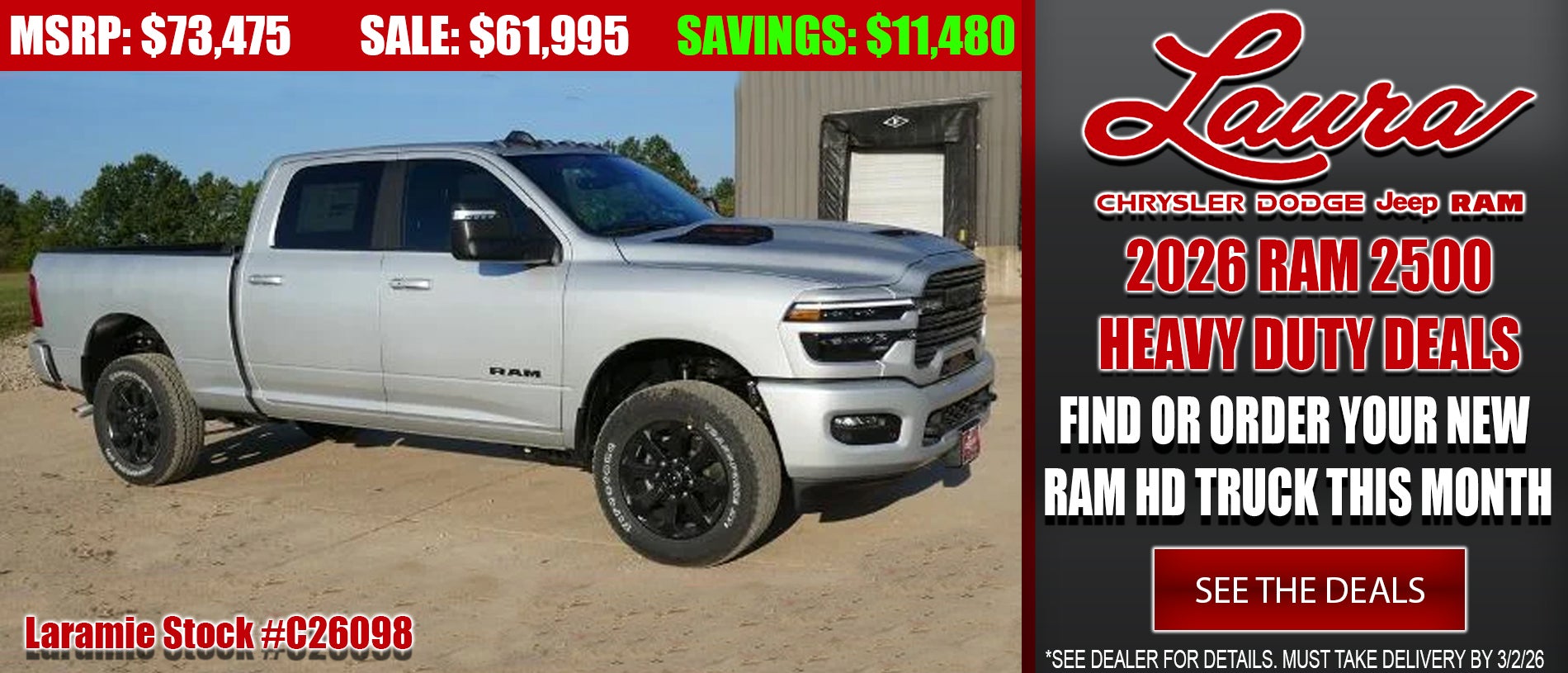 2026 Chrysler RAM 2500 in Sullivan MO