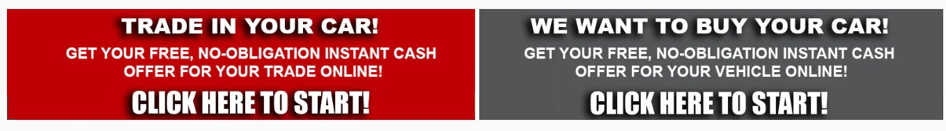 trade in your car banner